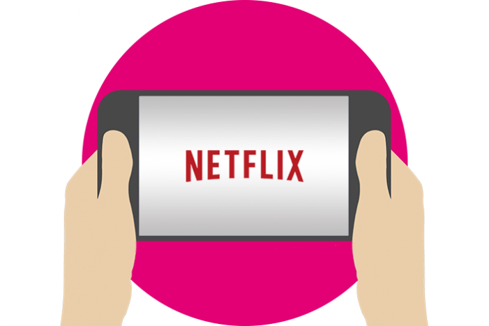 Good T Mobile Netflix Clipart With A Transparent Background - Netflix (701x467), Png Download