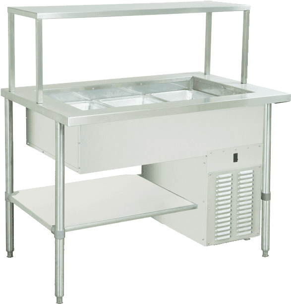 Dinex Dxdvlcf2 Valuxpress® Cold Food Counter - Shelf (630x630), Png Download