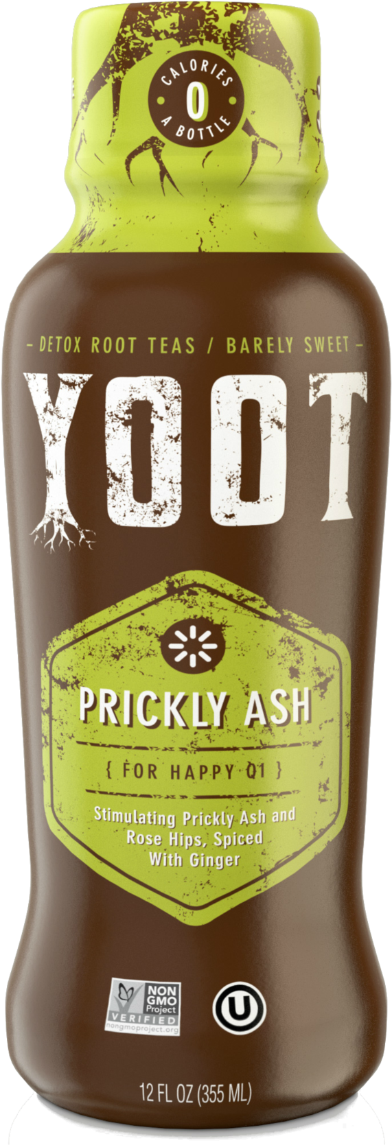 Yoot Btl12oz Pa - Yoot Licorice Root Tea (1000x2000), Png Download
