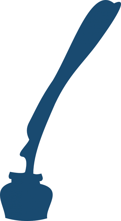 Pióro I Kałamarz Png (500x909), Png Download