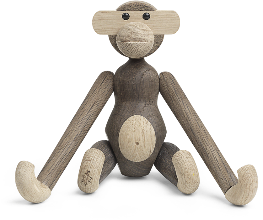 Kay Bojesen / New Ape-smoked Oak/oak - Kay Bojesen Monkey Maple (1200x1200), Png Download