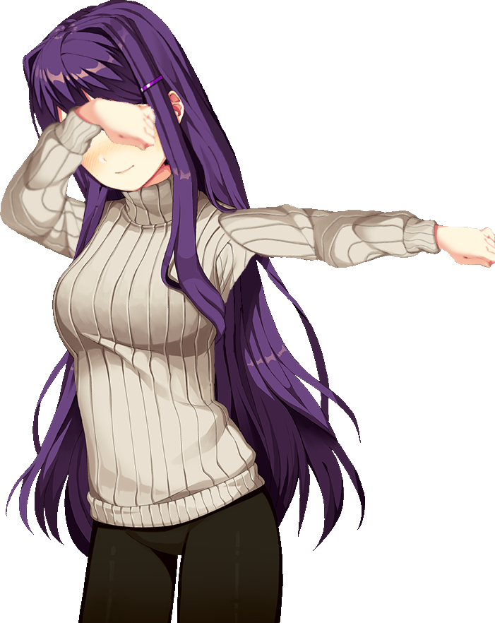 View Samegoogleiqdbsaucenao Yurialivedab , - Doki Doki Literature Club Yuri (701x882), Png Download