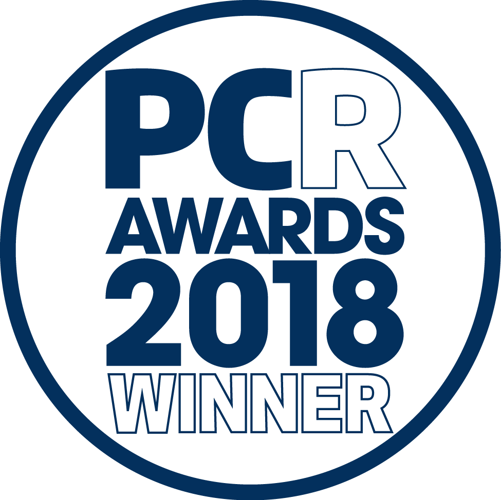 Pcr Awards Winners Logoblue Epsv2 - Happy Face (975x974), Png Download