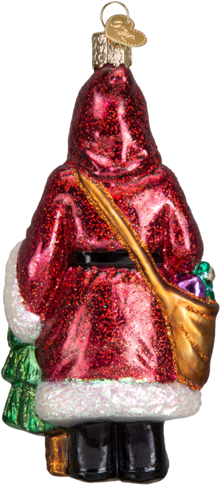 Woodland Father Christmas Ornament Woodland Father - Christmas Ornament (1024x1024), Png Download