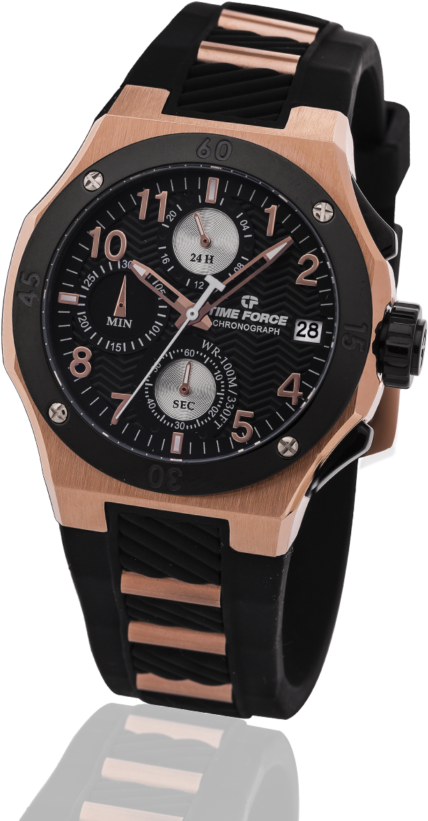 Time Force Tf A5016lr 01 - Analog Watch (800x1200), Png Download