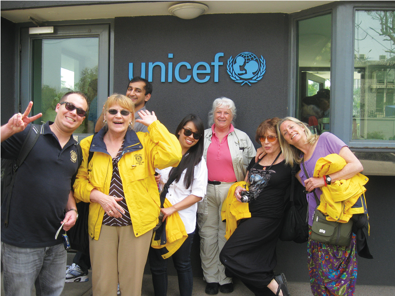 Part Of The Team At Unicef - Unicef (1000x600), Png Download