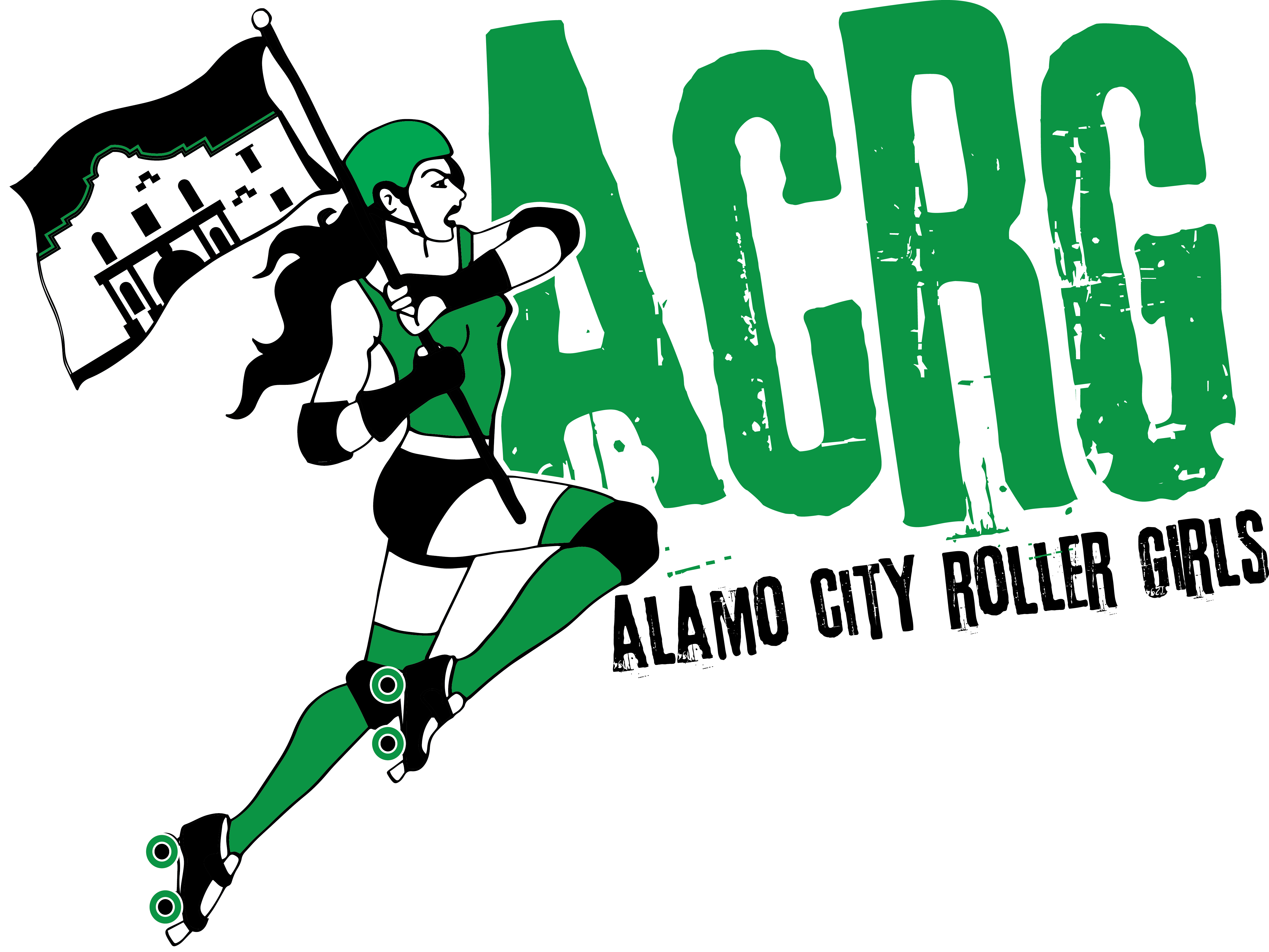 4845 X 3634 28 - Roller Derby Girls Logo (4845x3634), Png Download