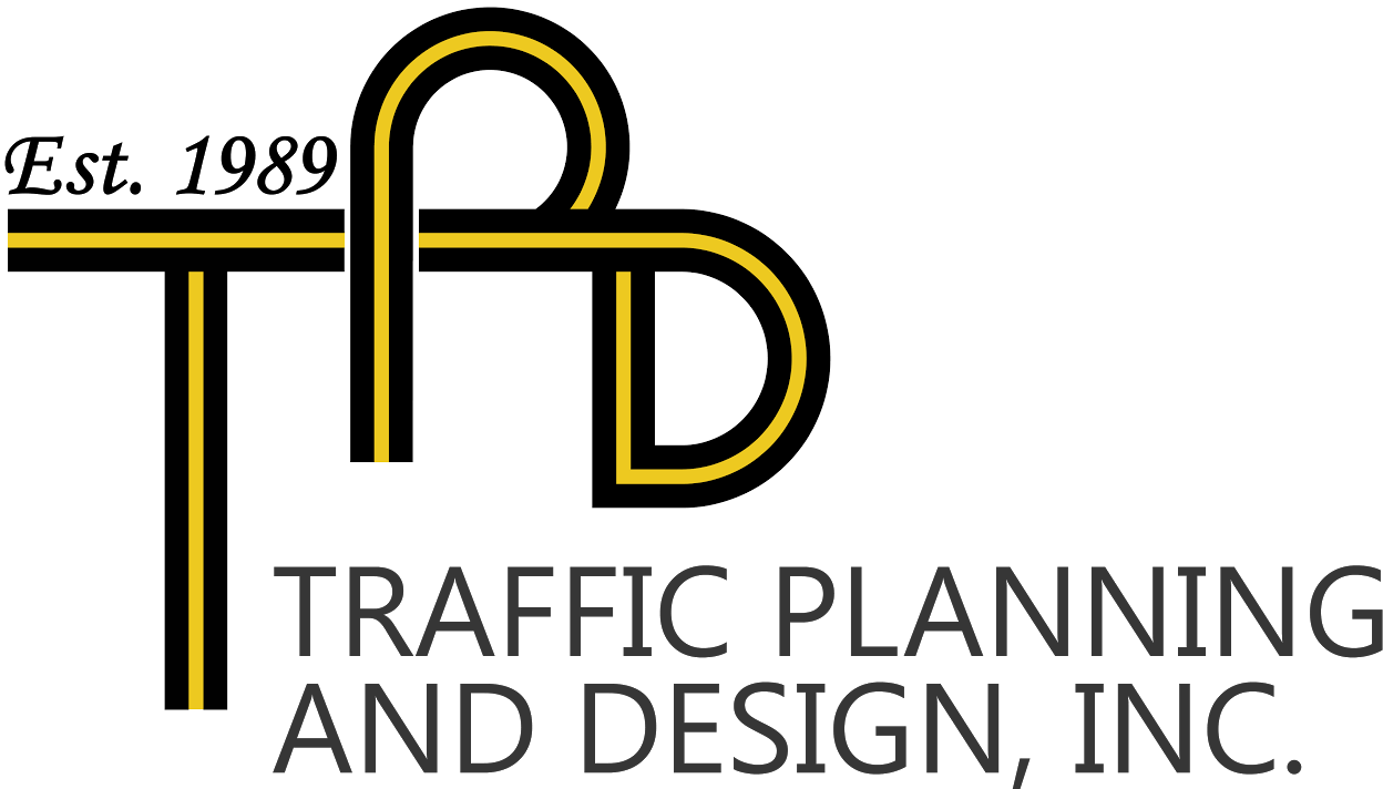 Section Sponsors - Traffic Planning And Design Inc Logo (1288x725), Png Download
