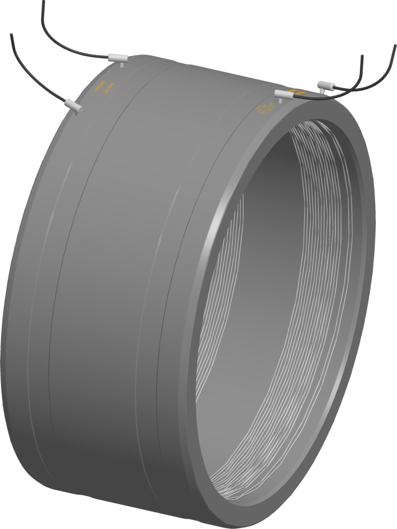 Draft Electro Fusion Coupler For Larg Diameter Pipes - Electro Fusion Coupler (800x1067), Png Download
