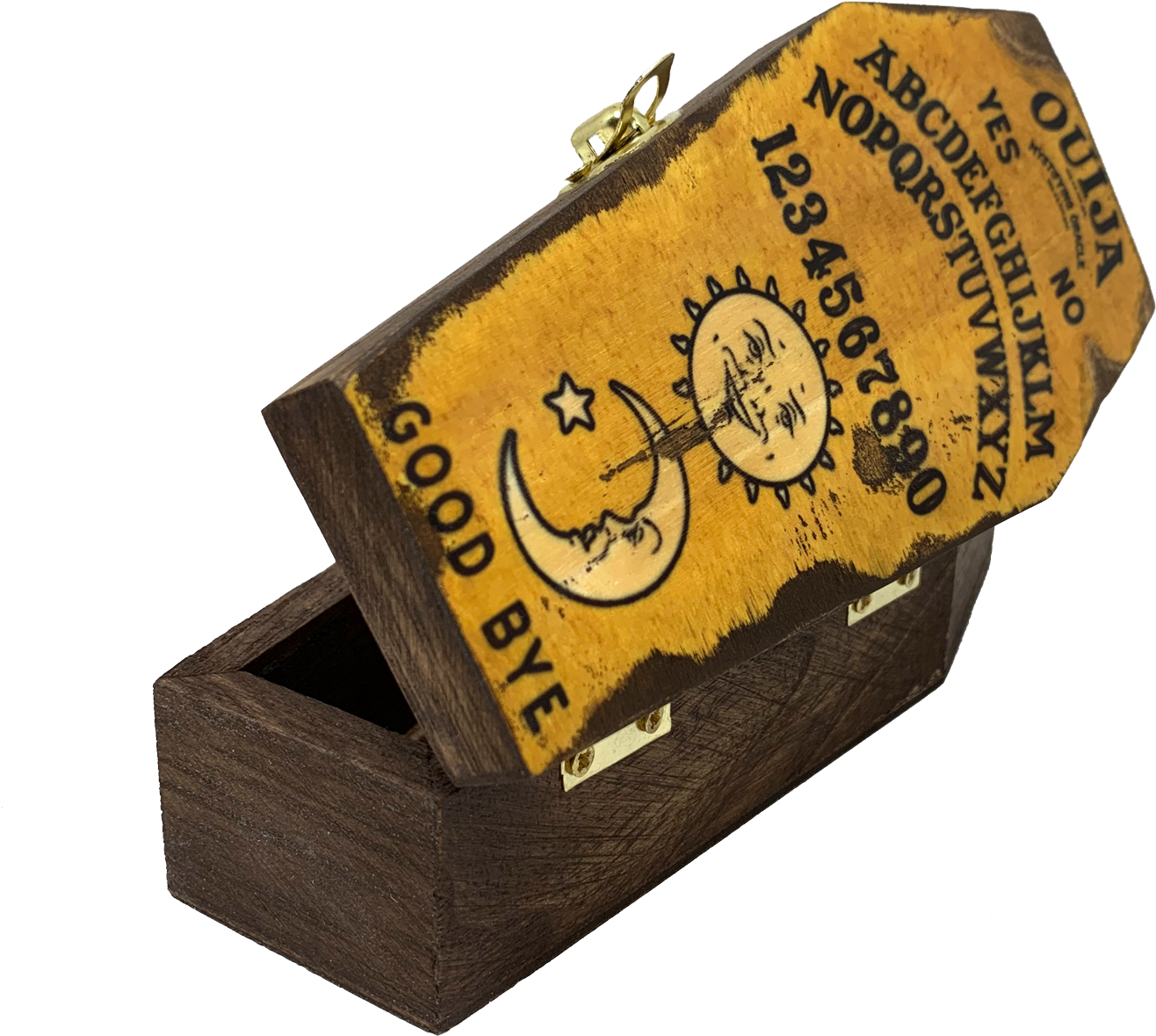 Ouija Board Mini Coffin - Ouija Board (1500x1500), Png Download
