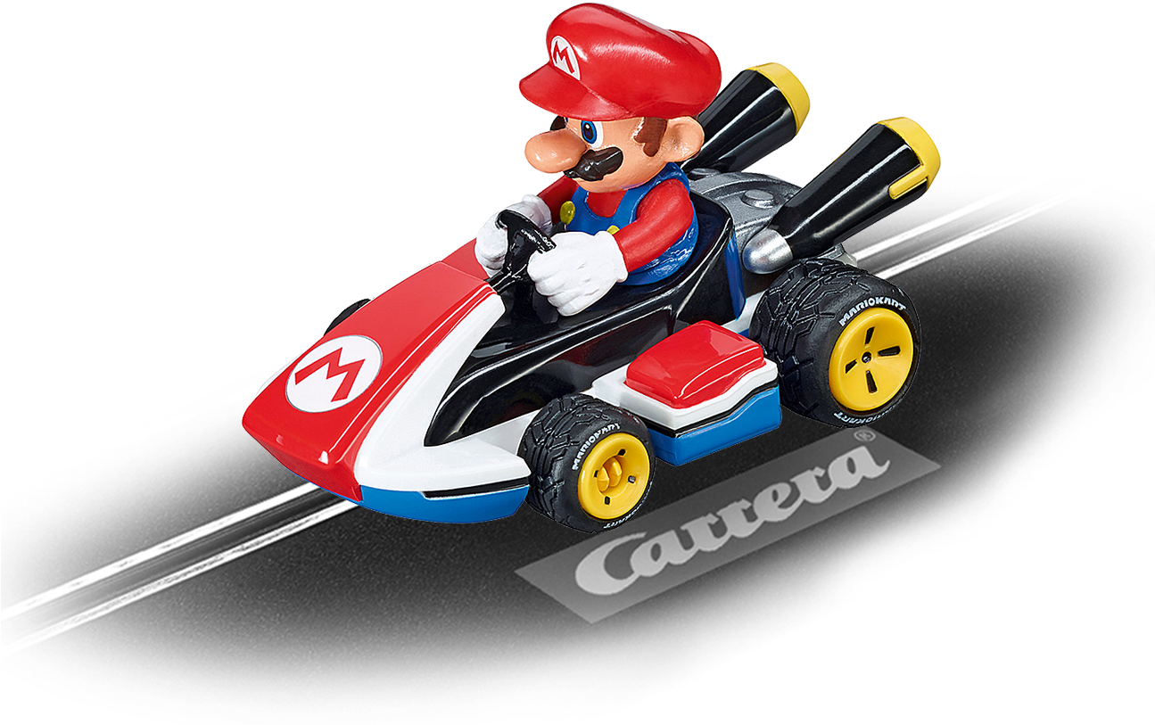 Coche Mario Kart Carrera (1300x890), Png Download