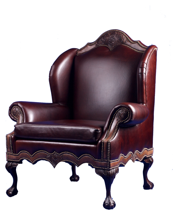 Chisholm Wing Chair And A Half - Club Chair (800x800), Png Download