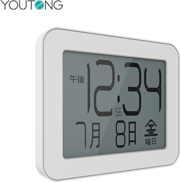 Art Painting Deco Wall Clock,curren Clocks Wall Watches - Digital Clock (750x750), Png Download