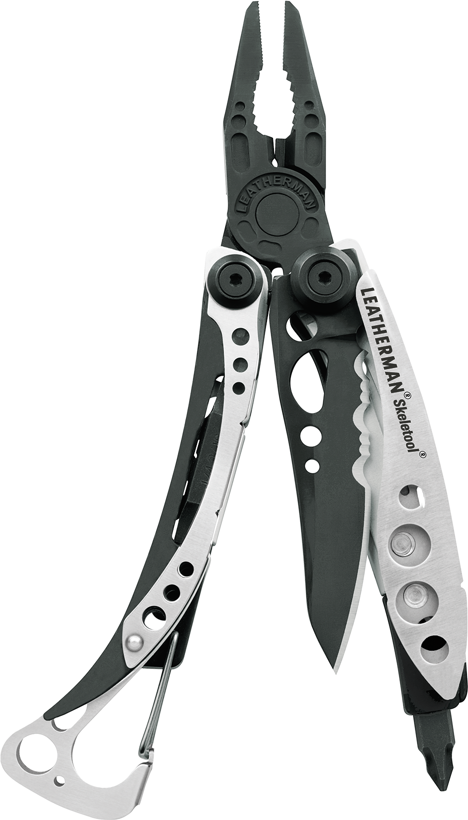 Leatherman Skeletool Multi-tool, Black & Silver, 7 (2000x2000), Png Download