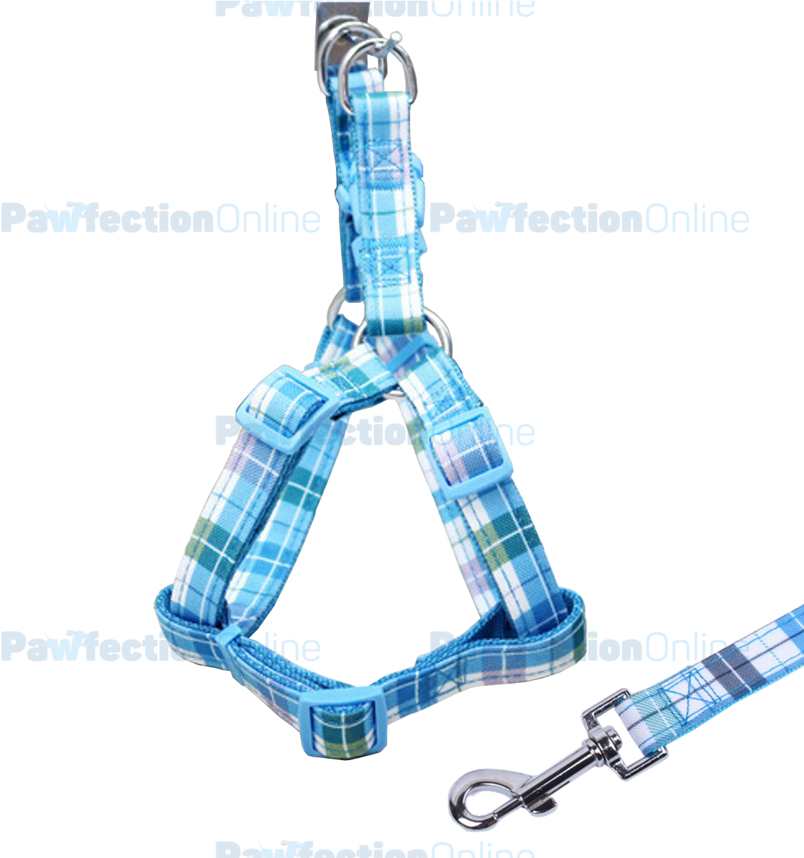 Step In Dog Harness And Leash Set - Plaid (1200x1200), Png Download