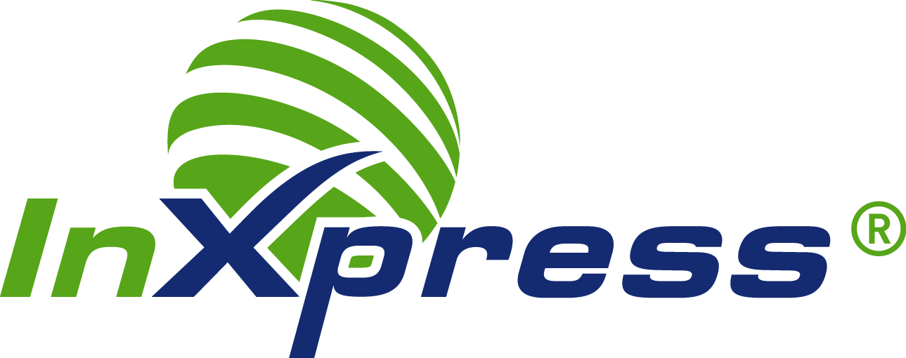 Inxpress Shipping (1289x510), Png Download