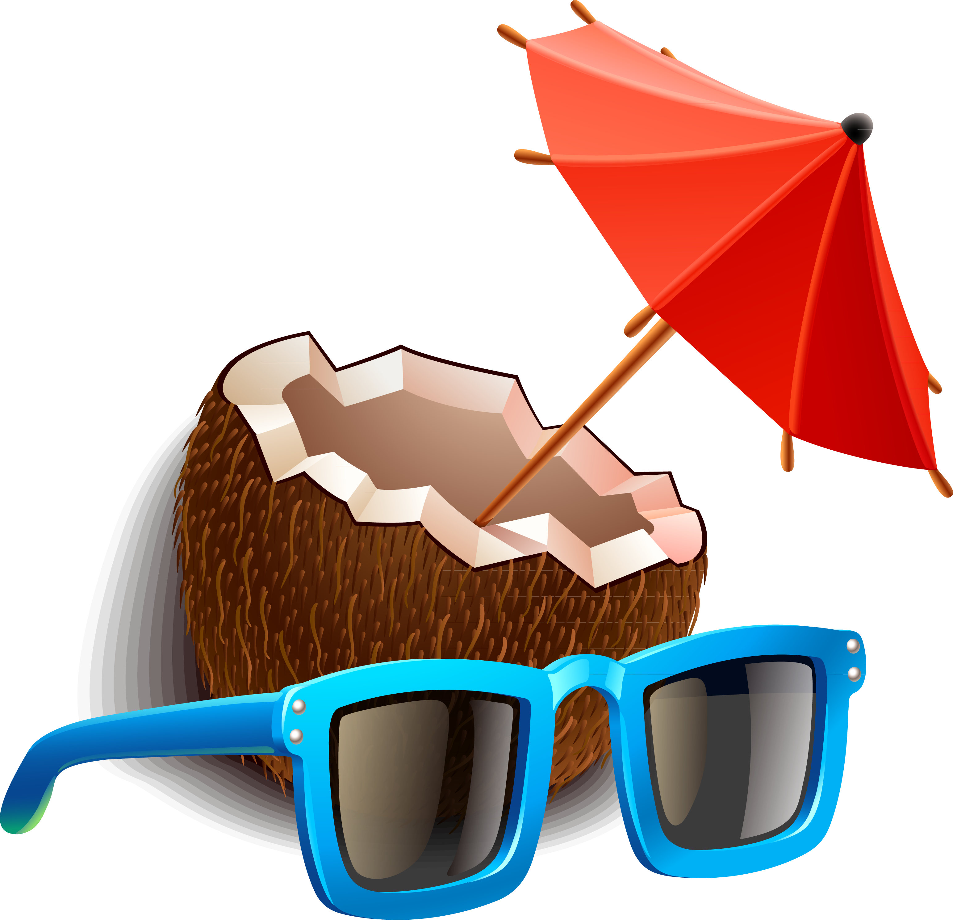 Eye Travel Vacation Air Decoration Design Suitcase - Free Travel Icon Png Luggage (3087x2979), Png Download