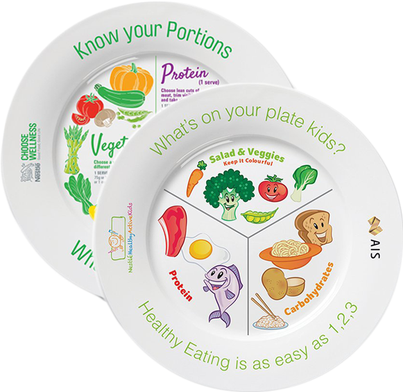 Nestle Portion Plate - Portion Plates (600x600), Png Download