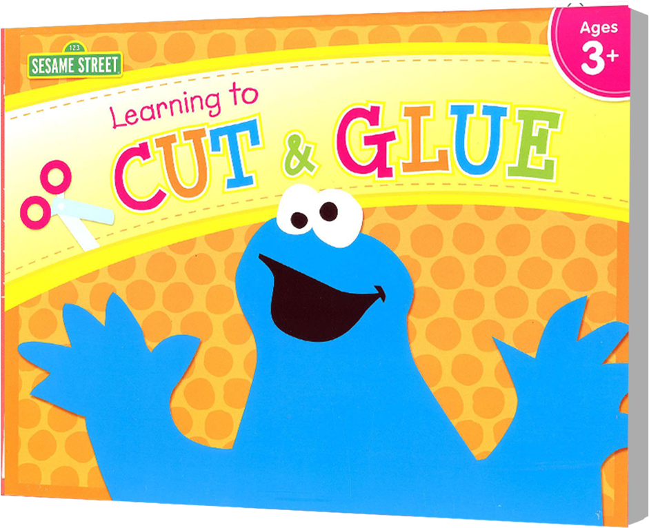 Picture Of Sesame Street -learning To Cut - Smiley (1000x1000), Png Download