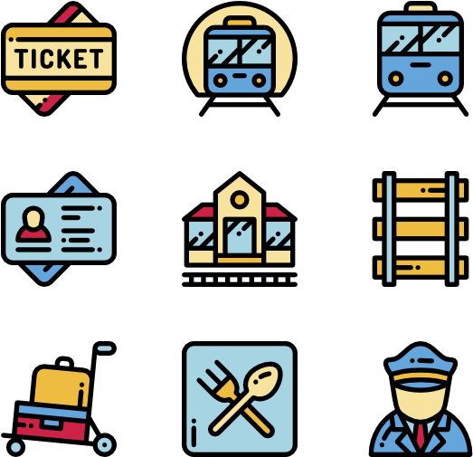 Railway - Railway Icons (600x564), Png Download