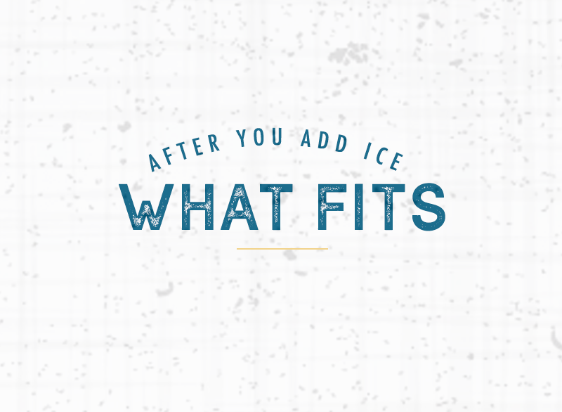 After You Add Ice, See What Fits Inside 3 Pelican Coolers - Calligraphy (800x586), Png Download