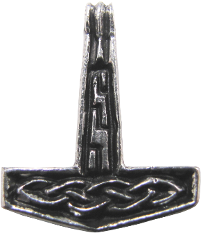 Small Thor's Hammer Pendant - Cake Decorating (768x576), Png Download