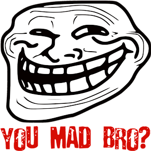 Picsart Troll Sticker (850x830), Png Download