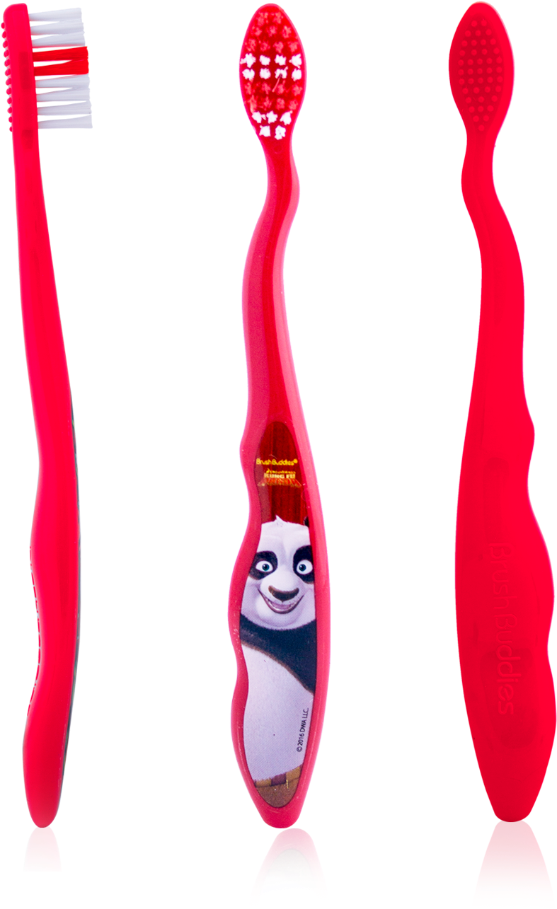 Load Image Into Gallery Viewer, Brush Buddies Kung - Cartoon (1299x1680), Png Download