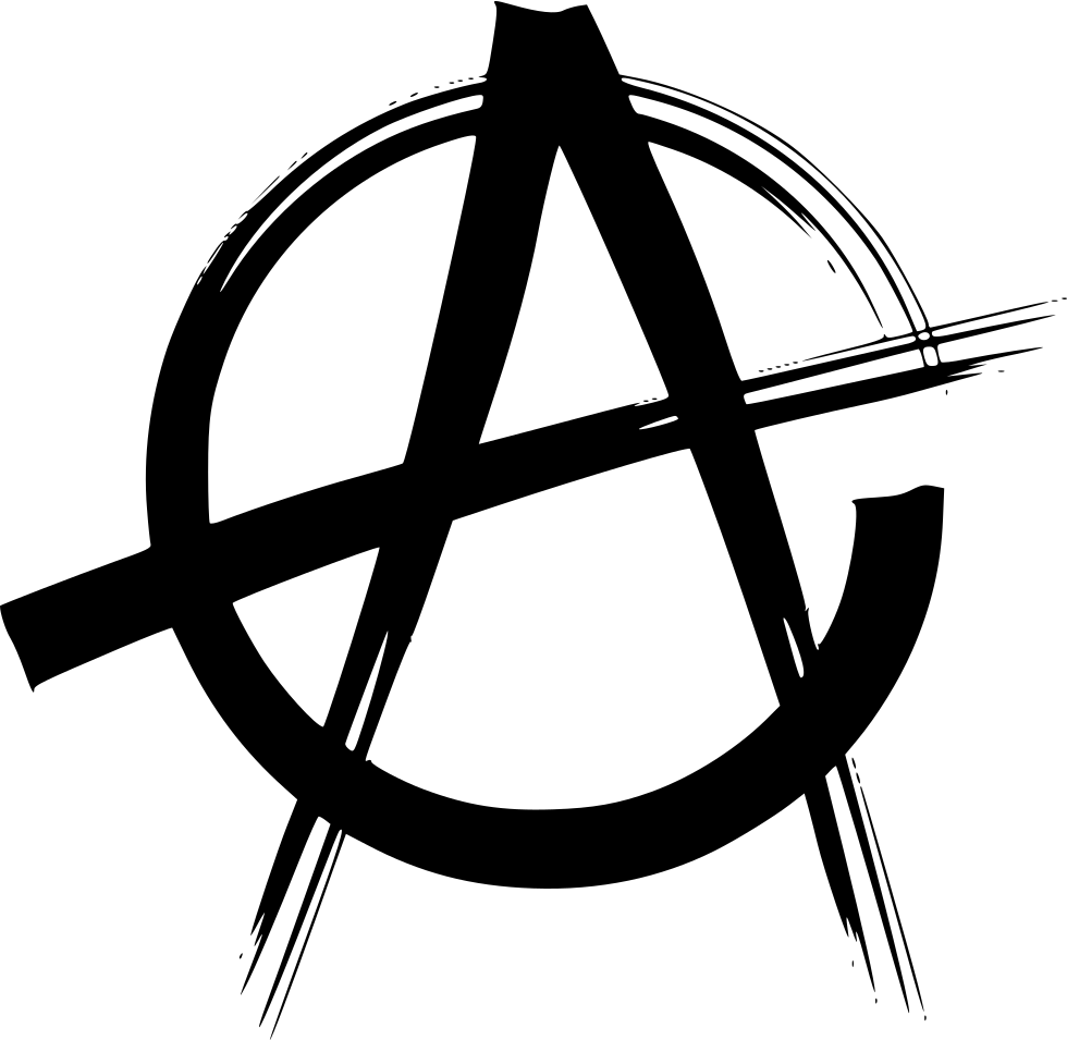 Anarchy Clipart Svg - Anarchism (980x955), Png Download