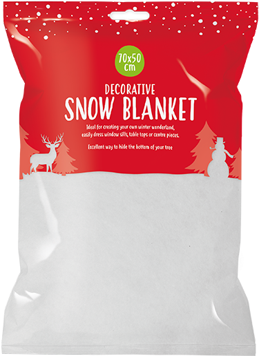 Christmas Snow Blanket 70cm X 50cm - Christmas Day (800x620), Png Download