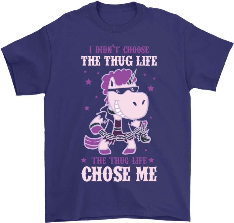 I Didn't Choose The Thug Life The Thug Life Chose Me - Harry Potter My Patronus Is A Unicorn (900x900), Png Download
