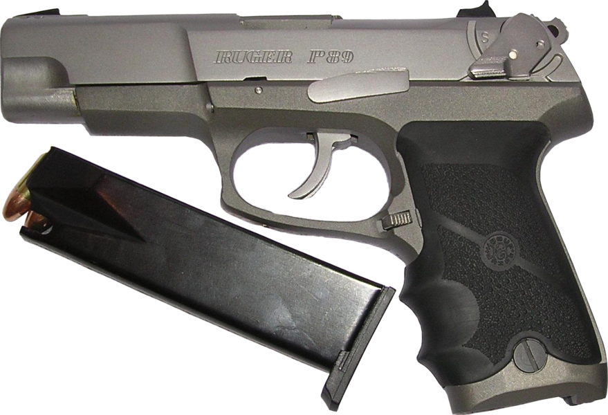 Hand Gun - Ranged Weapon (879x600), Png Download