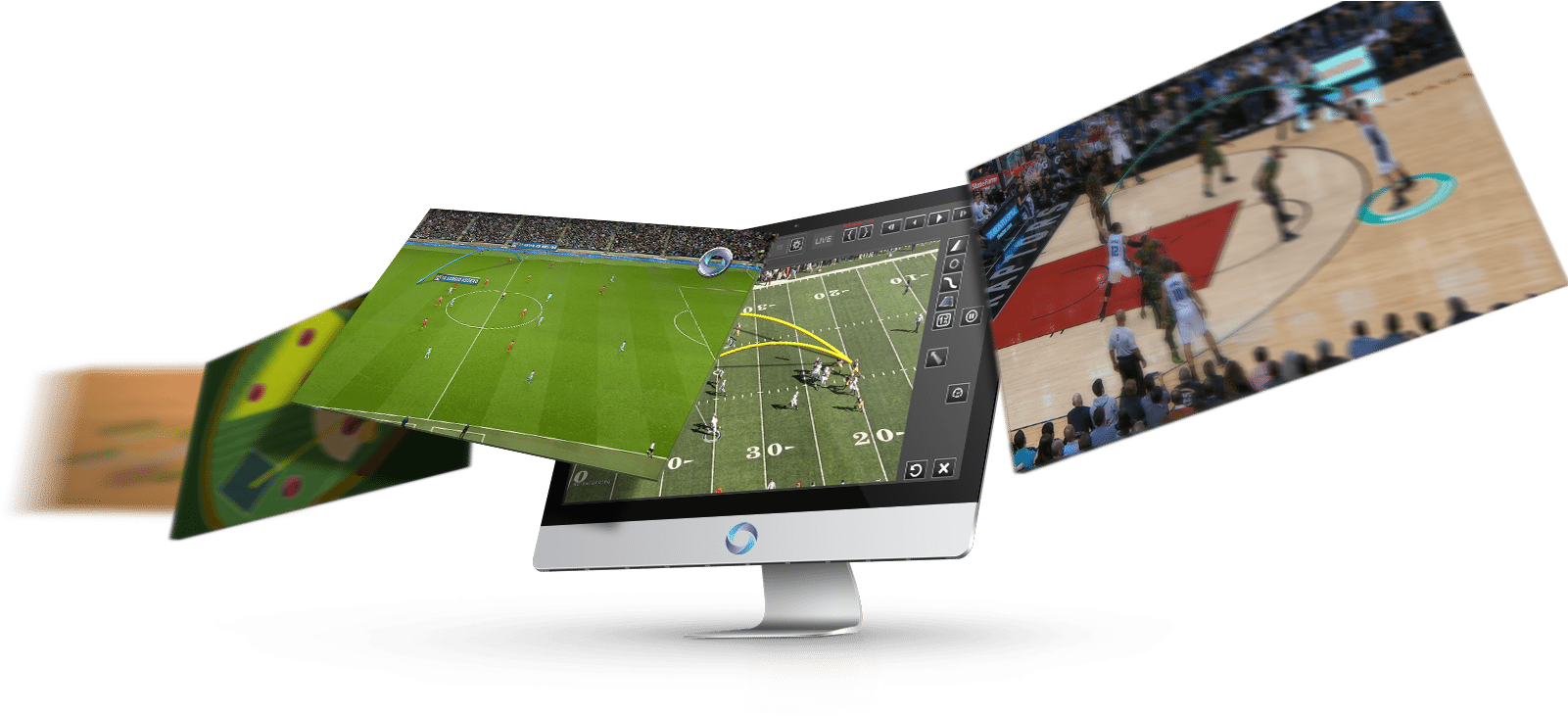 Led-backlit Lcd Display (1600x800), Png Download