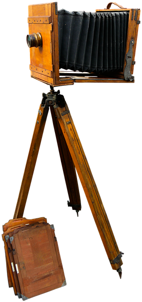 Photo, Camera, Photography, Old, Isolated, Box - Wood (496x720), Png Download
