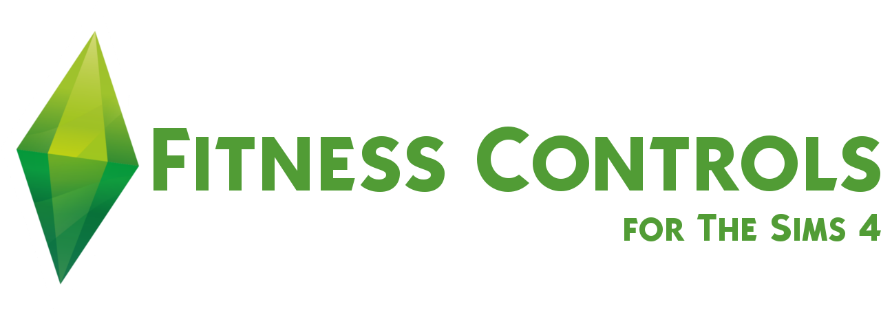 Fitness Controls For The Sims - Graphic Design (1395x507), Png Download