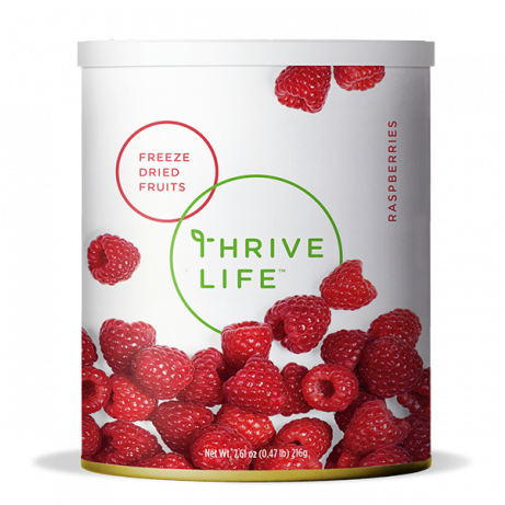 Raspberries - Freeze Dried - Thrive Life Meats (736x460), Png Download
