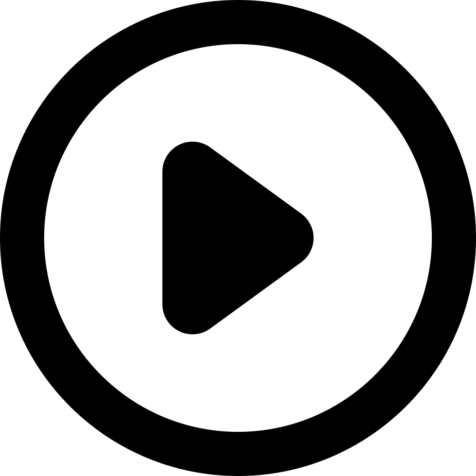 Rounded Play Button Comments - Number 3 In Circle Png (980x980), Png Download