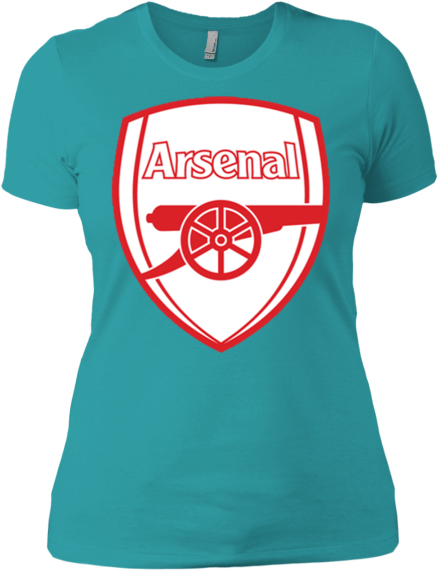 Arsenal Logo Ladies T-shirt - Arsenal F.c. (1155x1155), Png Download