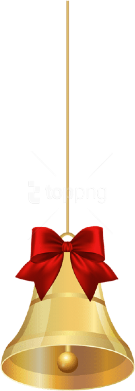 Free Png Hanging Christmas Bell Png - Illustration (480x1359), Png Download