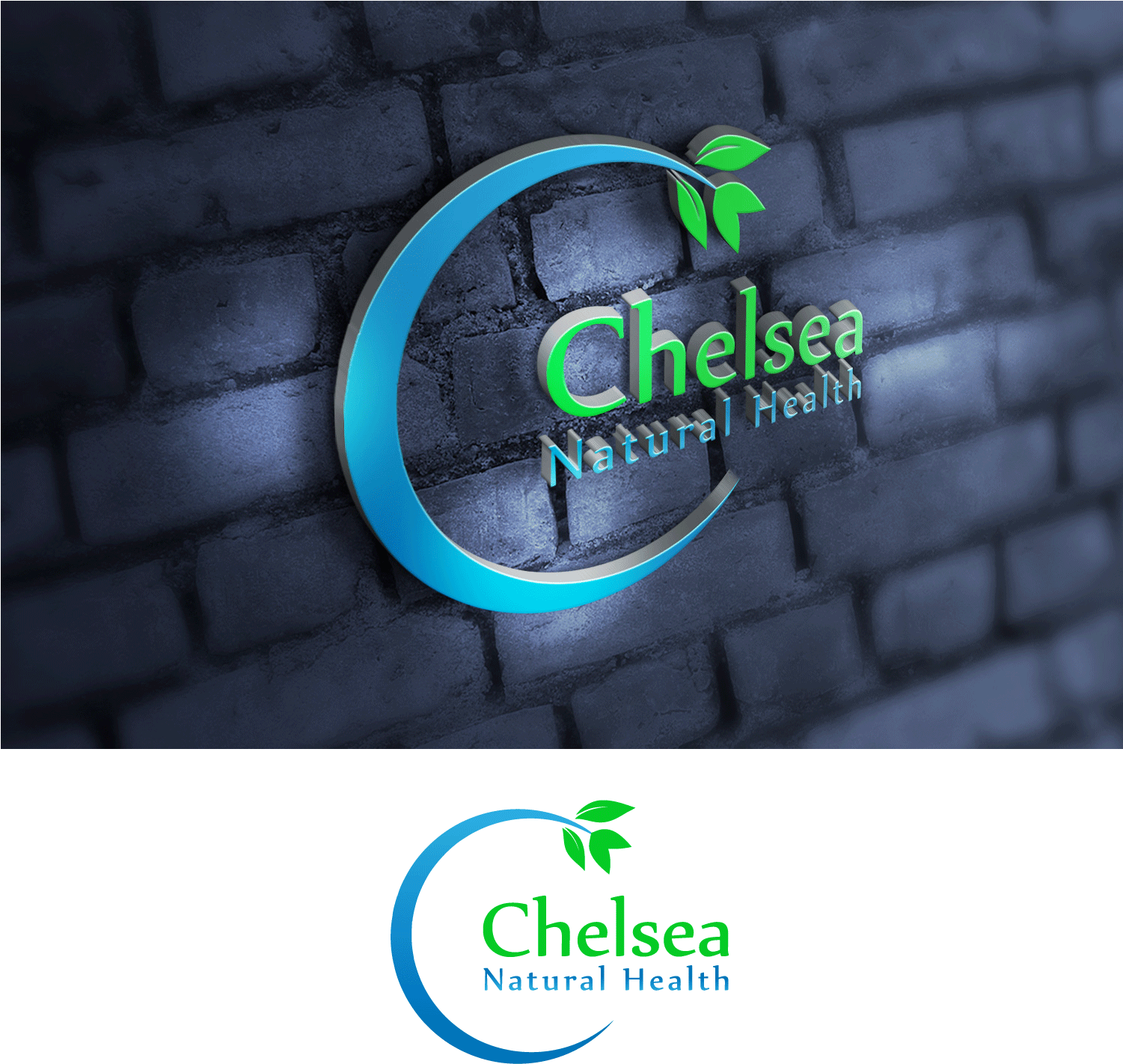 Logo Design By Arslana2250 For Chelsea Natural Health - Graphic Design (1500x1500), Png Download