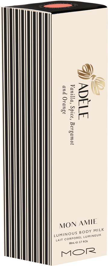 Mobm01 Mon Amie Adele Luminous Body Milk Box (1000x1200), Png Download