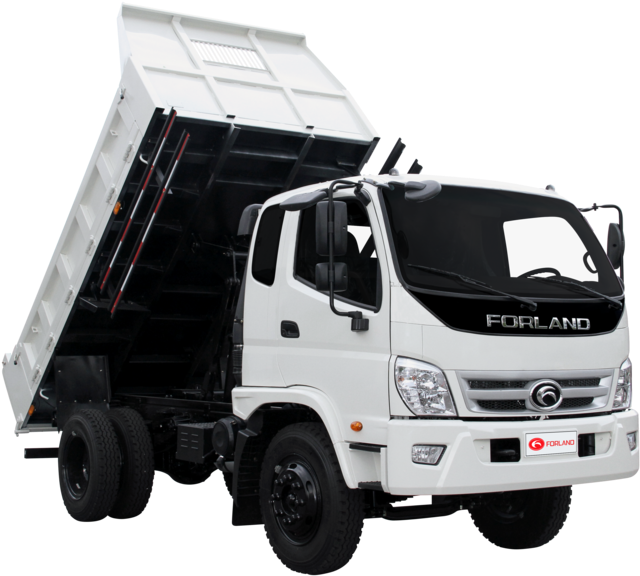 Forland Dump Truck 6 Tons - Forland Trucks (1000x667), Png Download