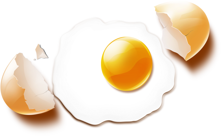 Fried Egg Png, Download Png Image With Transparent - Fried Egg (800x522), Png Download