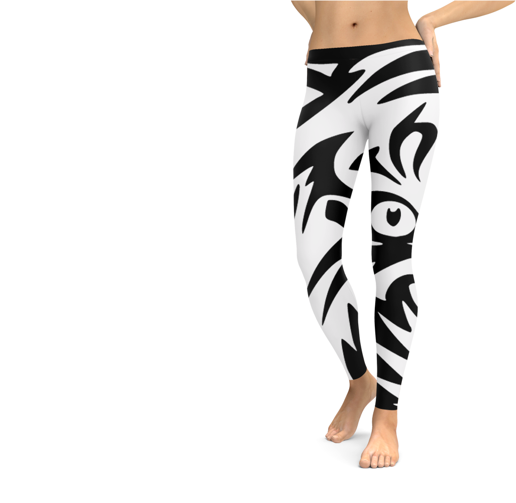 Pride Leggings Tiger Head - Pajamas (1400x1000), Png Download