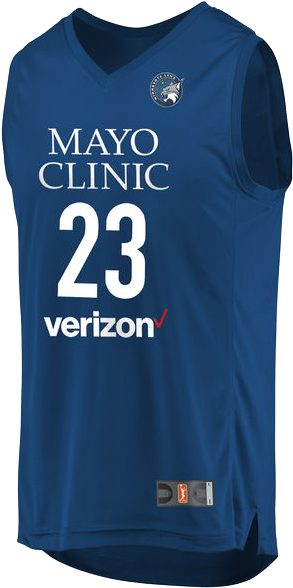 Minnesota Lynx Maya Moore Home Replica Jersey - Sports Jersey (500x667), Png Download