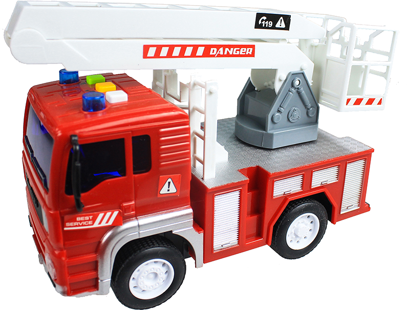 Fire Truck Toy Car - Model Car (800x636), Png Download