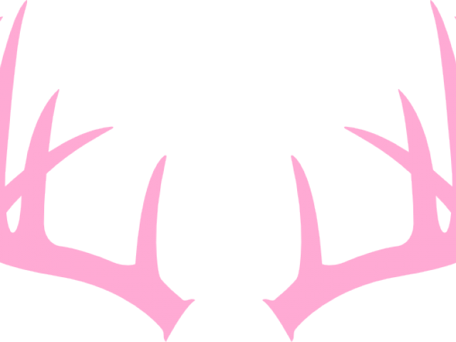 Drawn Antler Deer Antler - Deer Antler Svg Free (640x480), Png Download