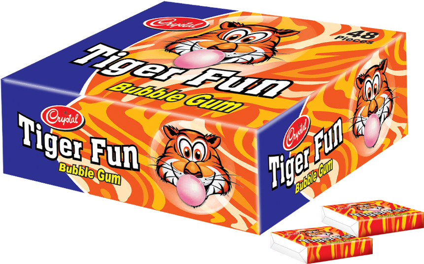 Products > Bubble Gum - Tiger Bubble Gum (1000x1000), Png Download