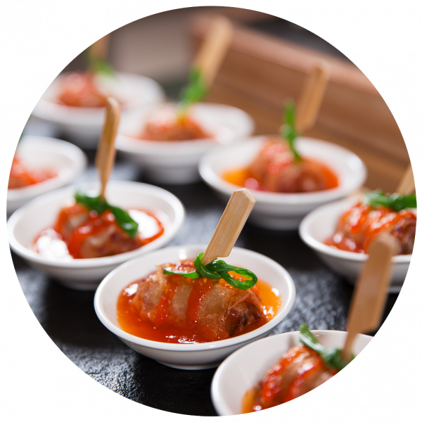 Delicious And Healthy Food For Your Employees - Small Plates Buffet (600x600), Png Download