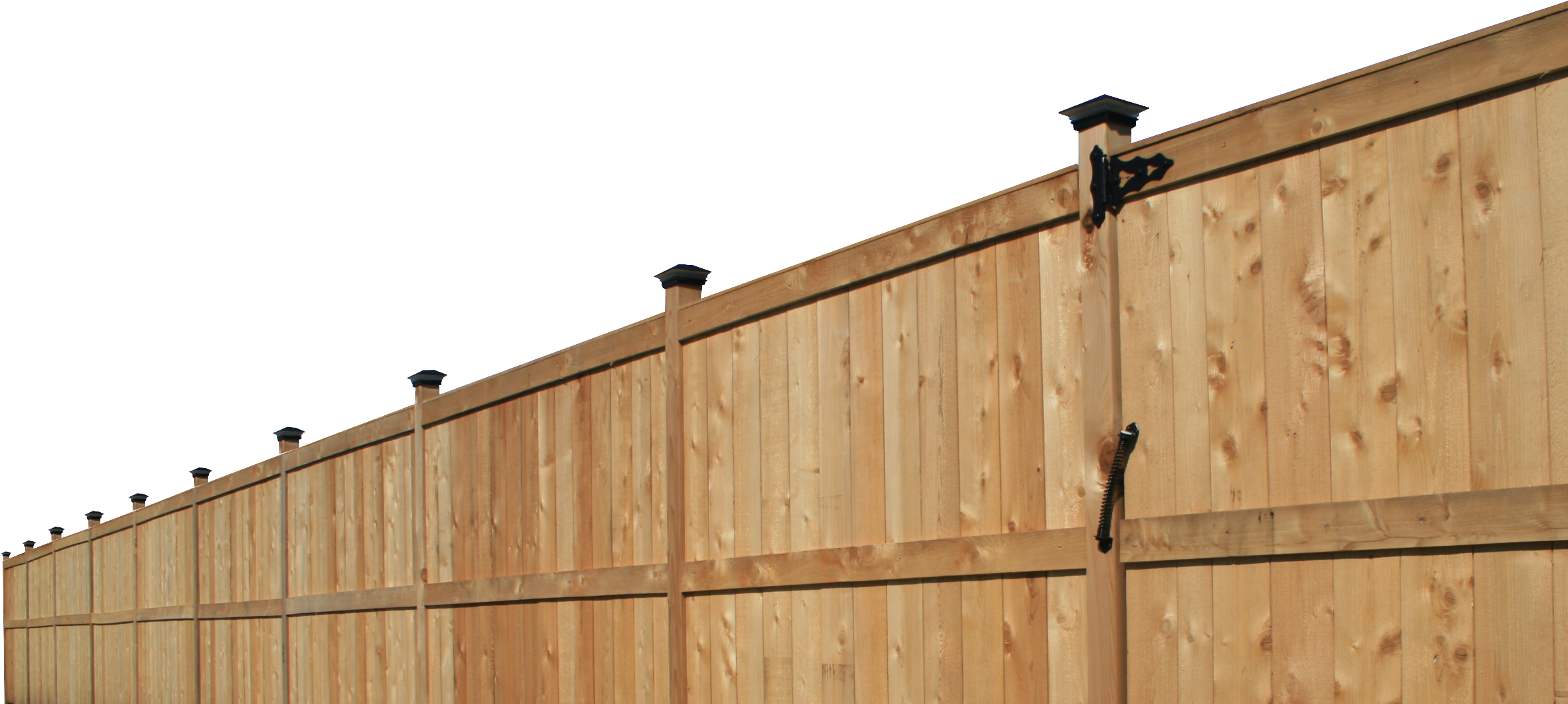 High Tension Fences Barbed Wire Fences Woven Wire Fences - Fence (2376x1138), Png Download